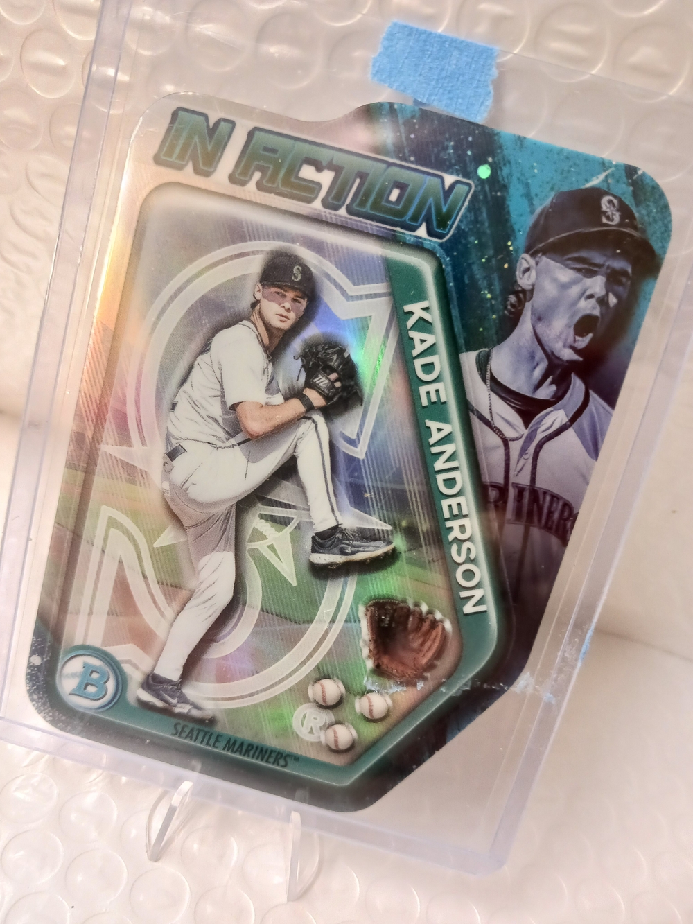 2025 Topps Kade Anderson  In Action Holographic Refractor (RC)